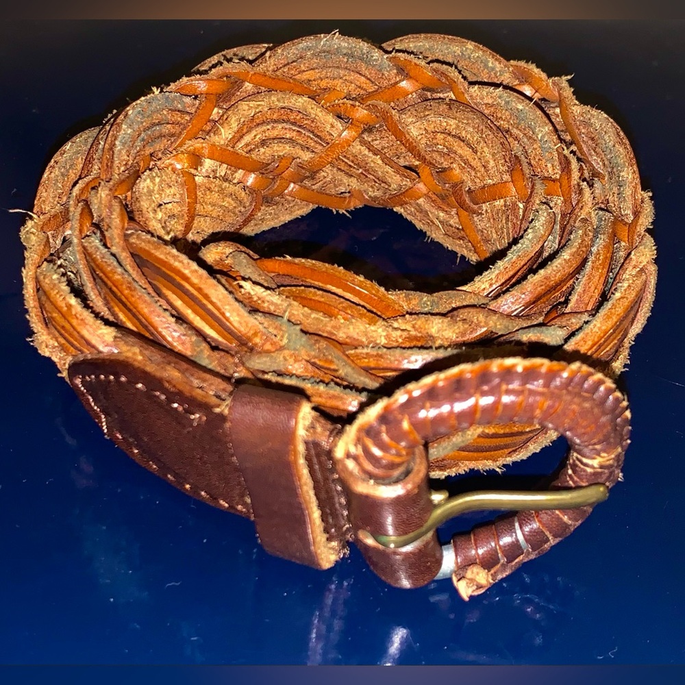 Urban Outfitters leather braided belt